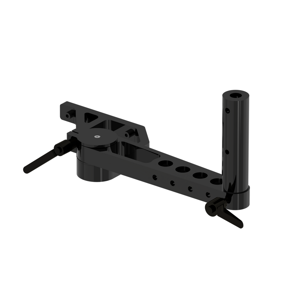 Outboard lathe tool top rest